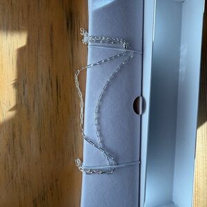 Chic Silver Chain Necklace